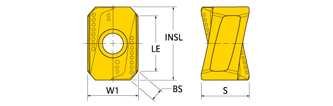 Ingersoll Series: ANHU16_ANR - Multi-Purpose Insert