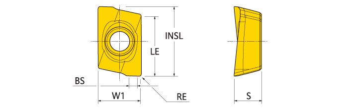Ingersoll Series: AOCT06_AL - Insert For Non-Ferrous