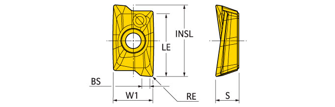 Ingersoll Series: AOCT11_P - Insert For Non-Ferrous
