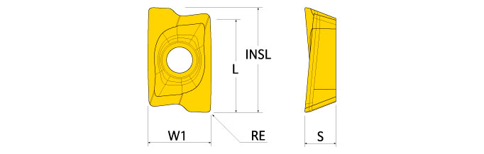 Ingersoll Series: AOCT17_P - Insert For Non-Ferrous