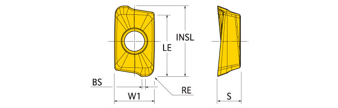 Ingersoll Series: AOMT12 - Multi-Purpose Insert