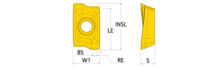 Ingersoll Series: BOCT17_P - Insert For Non-Ferrous