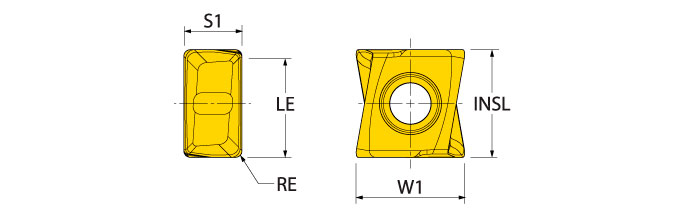 Ingersoll Series: CG*101R - 5mm Inserts