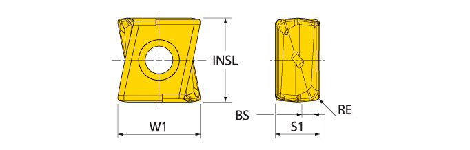 Ingersoll Series: CGM324R - 13mm Inserts