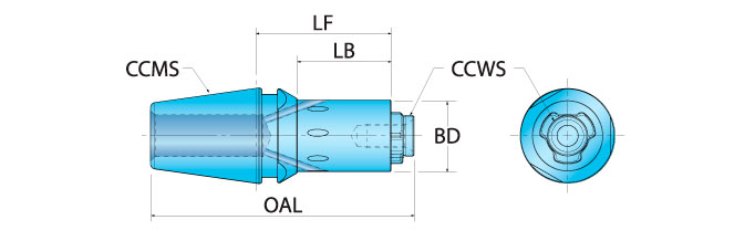 Ingersoll Series: ER*L - Solid ER Neck Relief