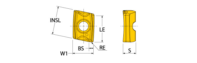 Ingersoll Series: FNKT05_M - Multi-Purpose Insert