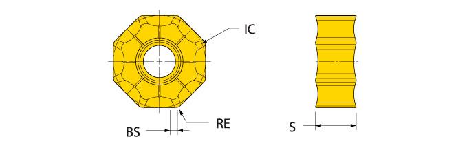 Ingersoll Series: ONCU05_P - Insert For Non-Ferrous