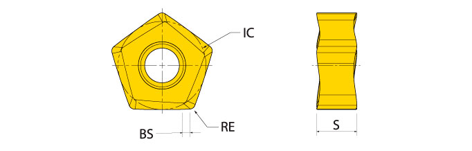 Ingersoll Series: PNCU05_FR-P - Non-Ferrous Insert