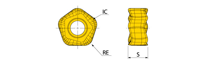 Ingersoll Series: PNCU05_M - Multi-Purpose Insert