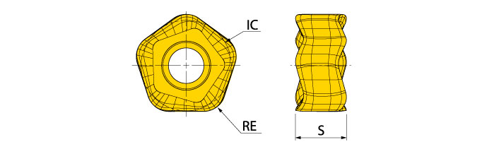 Ingersoll Series: PNCU10_M - Multi-Purpose Insert