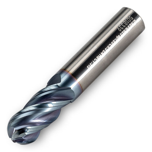 ingersoll Series: RHB_4 - Ball Nose End Mill