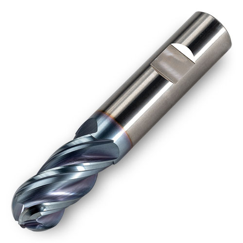 ingersoll Series: RHB_4_W - Ball Nose End Mill