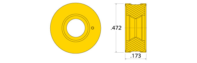 Ingersoll Series: RNLU1205MON-M 12 Mm IC Round