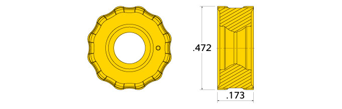 Ingersoll Series: RNLU1205MON-S 12 Mm IC Round