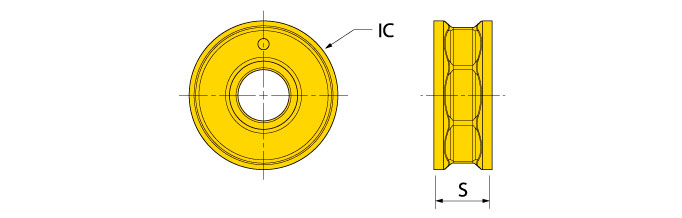 Ingersoll Series: RNLU1606MON-M 16 Mm IC Round