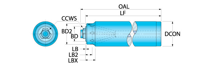 Ingersoll Series: S*L*SA - Steel Shank