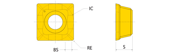 Ingersoll Series: SHET11 - Insert For Non-Ferrous