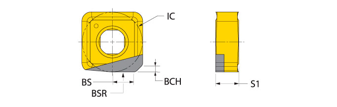 Ingersoll Series: SNED12_DT - Short Crowned Wiper