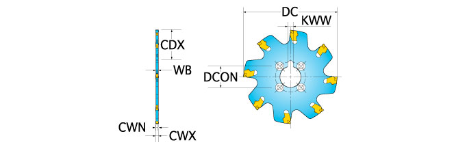 Ingersoll Series: SSC - 3.0 Mm Thin Slitter