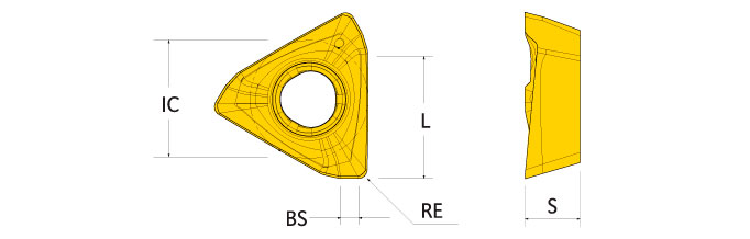 Ingersoll Series: THES10_P - Insert For Non-Ferrous