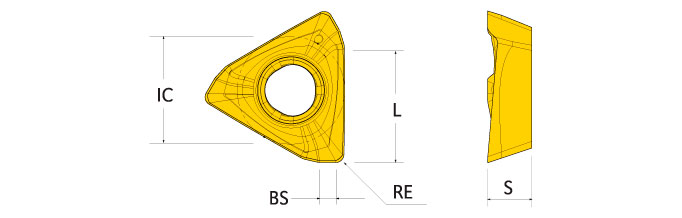 Ingersoll Series: THES13_P - Insert For Non-Ferrous