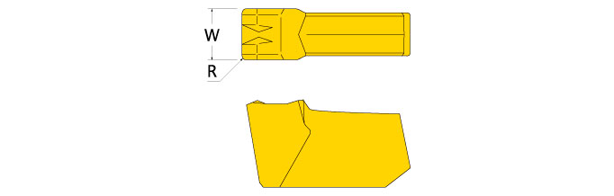 Ingersoll Series: TIPV - Square Precision Inserts