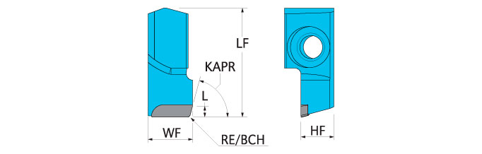 Ingersoll Series: TMCPR PCD Cartridge