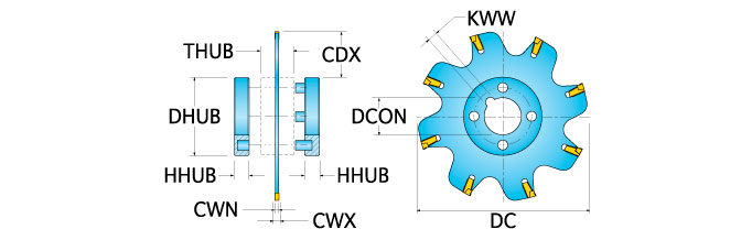 Ingersoll Series: TSC_K - 4.8 Mm Thin Slitter