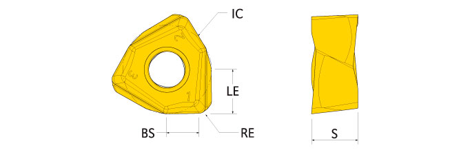 Ingersoll Series: WNGU13_P - Insert For Non-Ferrous