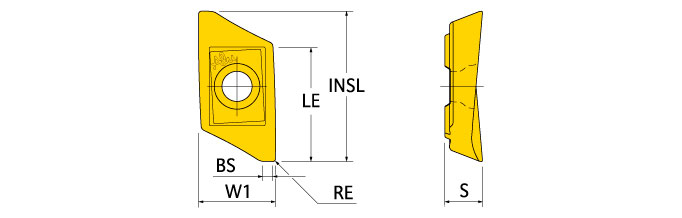 Ingersoll Series: XEVT16_P - Insert For Non-Ferrous