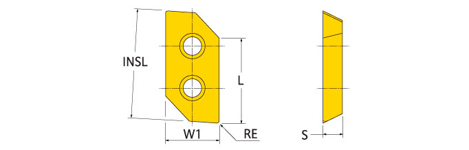 Ingersoll Series: XFEB33_P - Insert For Non-Ferrous