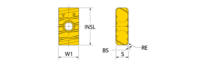 Ingersoll Series: ZSE Insert