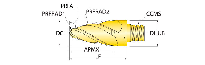 Ingersoll Series: 47W_1 - Non-Ferrous Taper Form Finisher