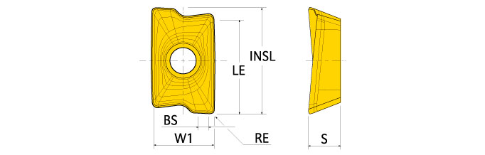 Ingersoll Series: AOMT17_HS - Insert For SS/Hi-Temp/Ti