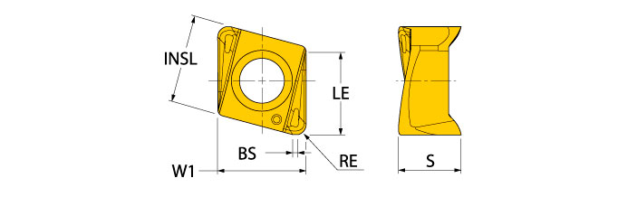 Ingersoll Series: MNHU09_ML - SS/Hi-Temp/Ti Face Wiper