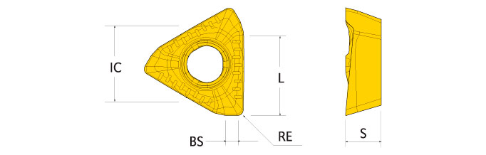 Ingersoll Series: THLS10_HR - Insert For SS/Hi-Temp/Ti
