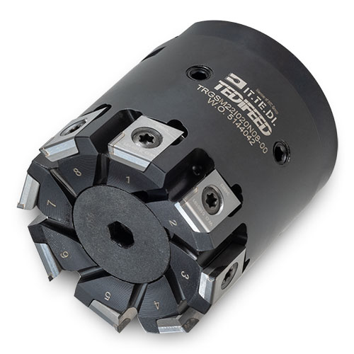 ingersoll Series: TRGSM - Fixed Pocket 90° PCD/CBN Face Mill