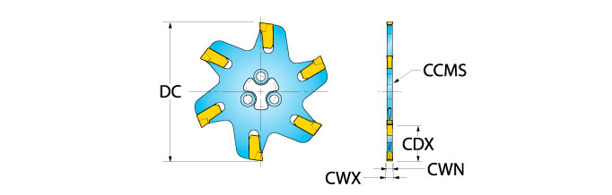 Ingersoll Series: TSC_PA - 3.00 Mm Modular Thin Slitter