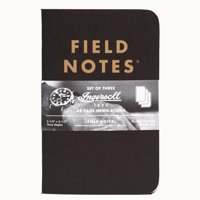 ingersoll 1892 FIELD NOTES X INGERSOLL NOTEBOOK INASS05