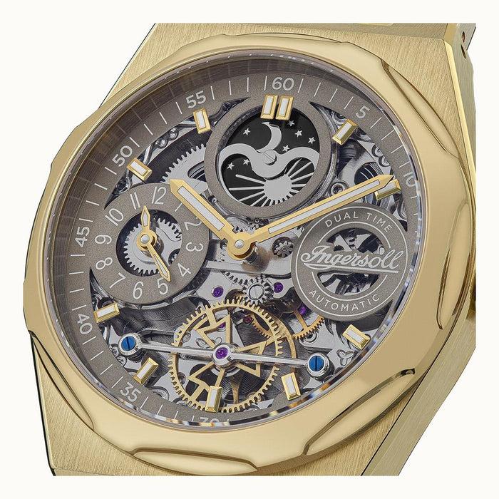 Ingersoll 1892 THE BROADWAY DUAL TIME AUTOMATIC I12902