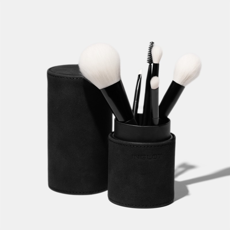 Inglot Brush Tube Makeup Set (Black)