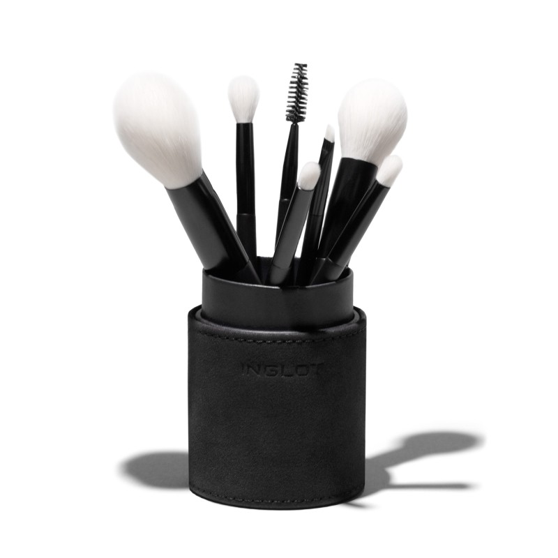 inglot Brush Tube Makeup Set (Black)