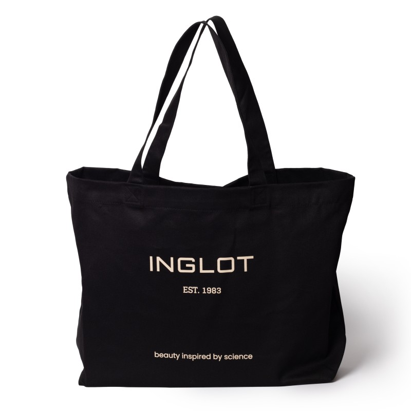 Inglot Cotton Shopping Bag Black