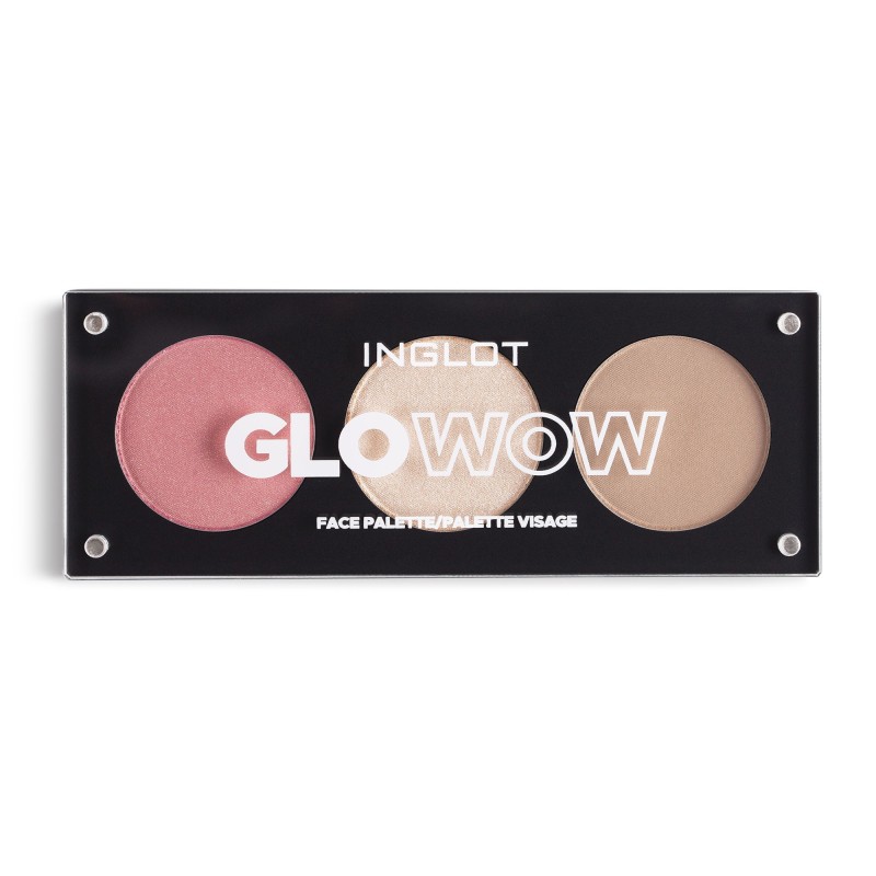 inglot GLOWOW FACE PALETTE