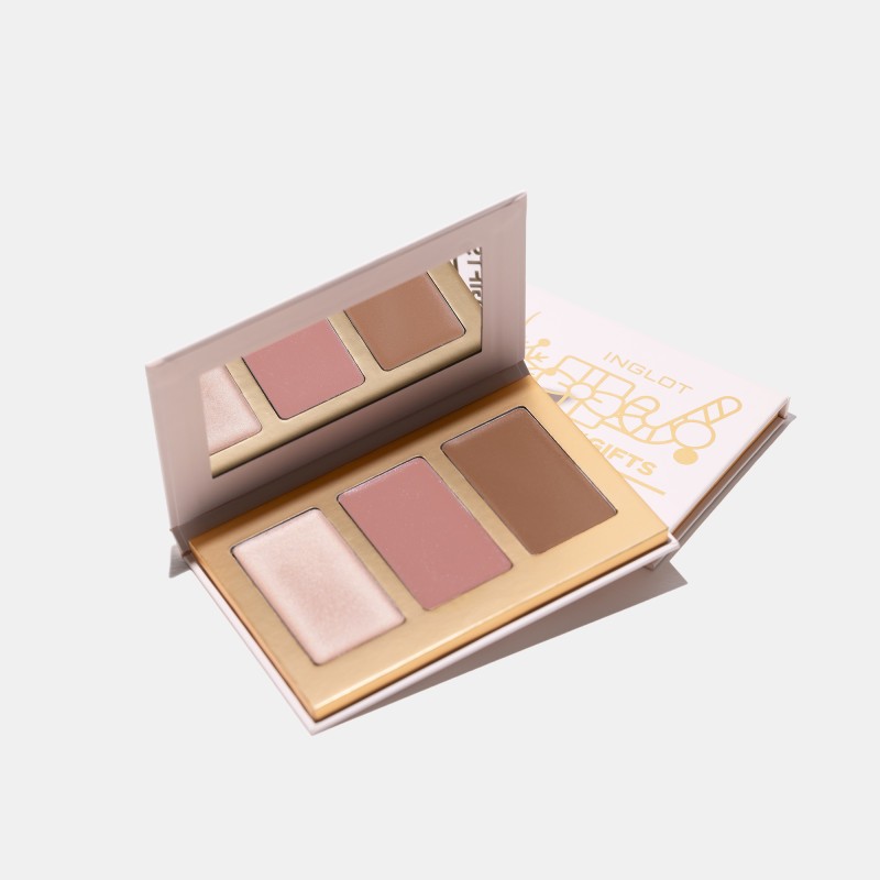 inglot Gold’n’Gifts Face Contouring Palette
