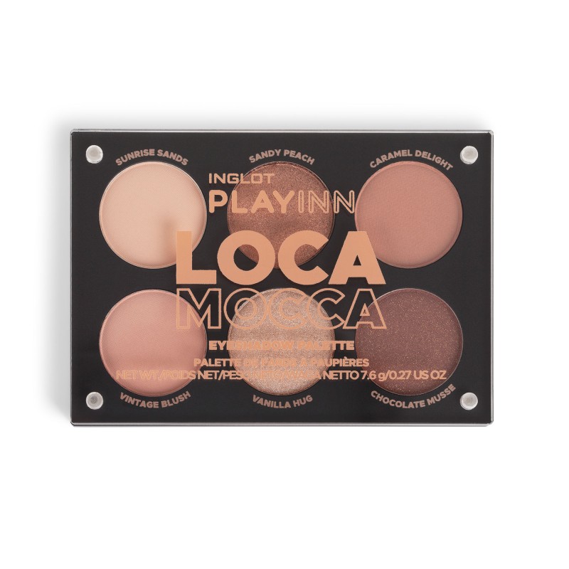 inglot INGLOT PLAYINN Loca Mocca Eyeshadow Palette