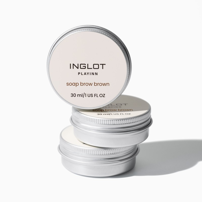 Inglot INGLOT PLAYINN Soap Brow Brown