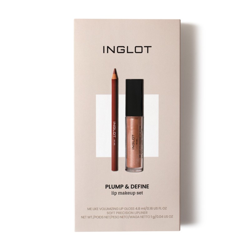 inglot Lip Makeup Set Plump & Define