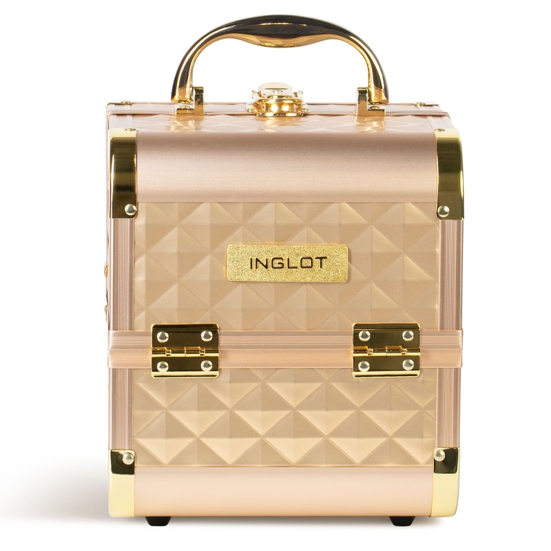 Inglot Makeup Case KC-MB152M K107-2HG Gold Matte