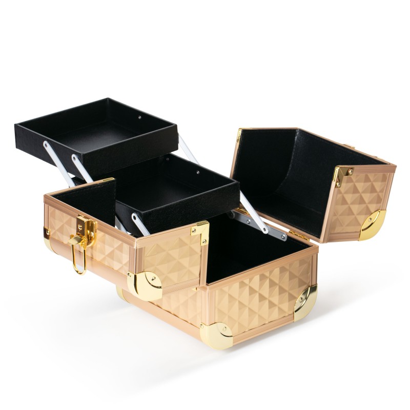 Inglot Makeup Case KC-MB152M K107-2HG Gold Matte